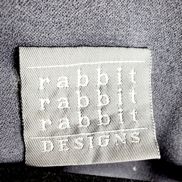 Rabbit Rabbit Rabbit Designs Silver and Gray Formal Midi Dress - Picture 6 of 6